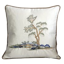 Silk throw pillows sale